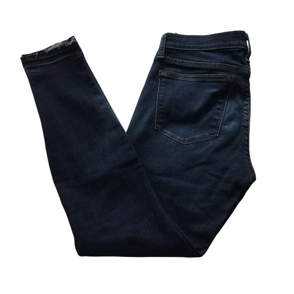 J.Crew Mens Toothpick Jeans Size 28/32 Dark Wash Denim Cotton/Elastane - Picture 4 of 10